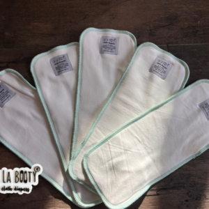 Mint Bamboo Cotton 4 Layer Inserts