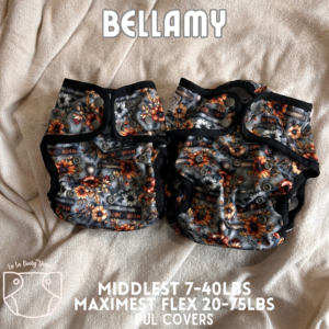 January '25 Print Cover Diapers Middlest (7-40lbs)