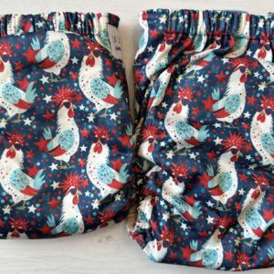Rocko Print Pocket Diapers Middlest and Maximest Flex Sizing