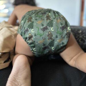 Mythwood Print Pocket Diapers Middlest and Maximest Flex Sizing