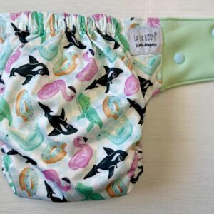 Johanna Print Pocket Diapers Middlest and Maximest Flex Sizing