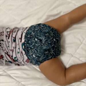 Seabearer Print Pocket Diapers Middlest and Maximest Flex Sizing