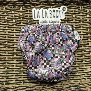 Bookish Print Pull Up Style Trainers