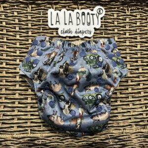 Larry Print Pull Up Style Trainers