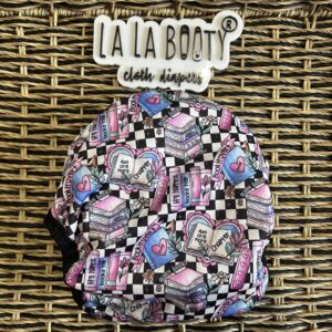 Bookish Print Cover Diapers Middlest and Maximest Flex Sizing