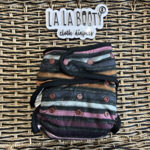 Clove Print Fluffluxe Maximest Fitted Diaper (25-65lbs)