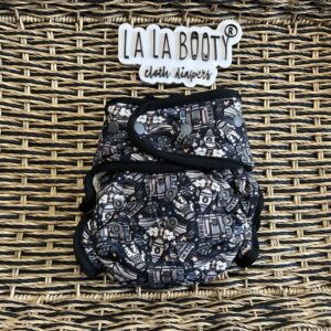 Literati Print Fluffluxe Maximest Fitted Diaper (25-65lbs)